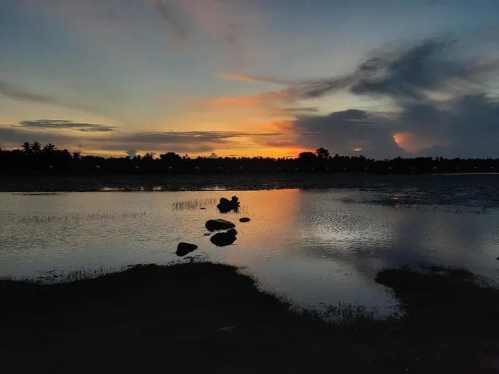 Chandrika Lake The Sunset Mirror